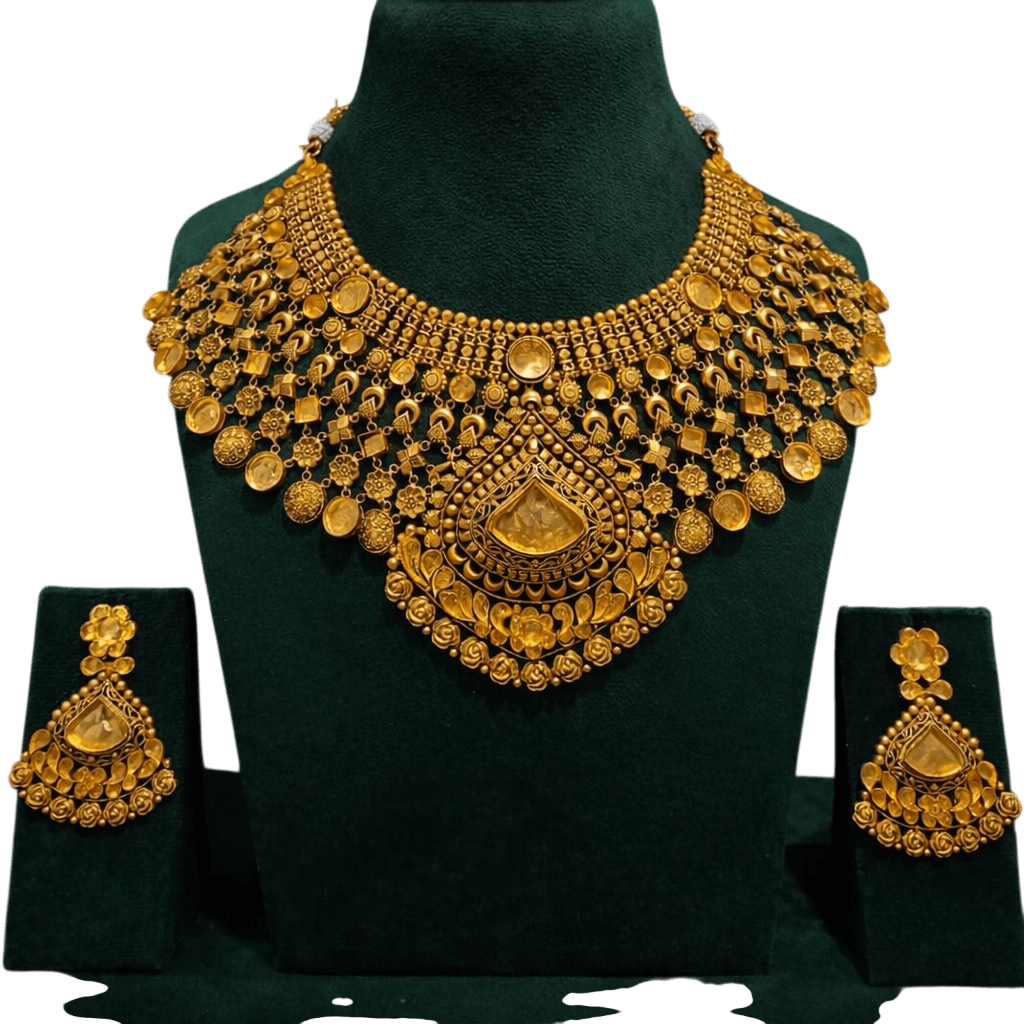 Handcrafted gold diamond jewellery